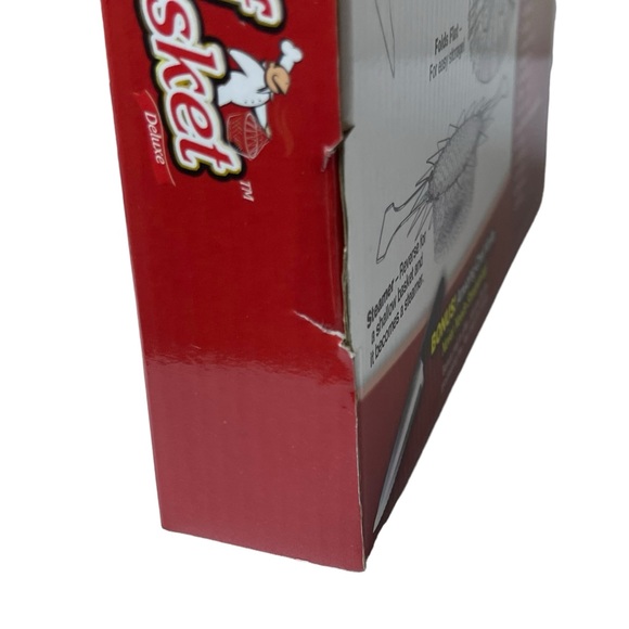 Chef Basket Deluxe 12 In 1 Kitchen Tool Colander Steamer Cooking Deep Fry Strain - Picture 11 of 16